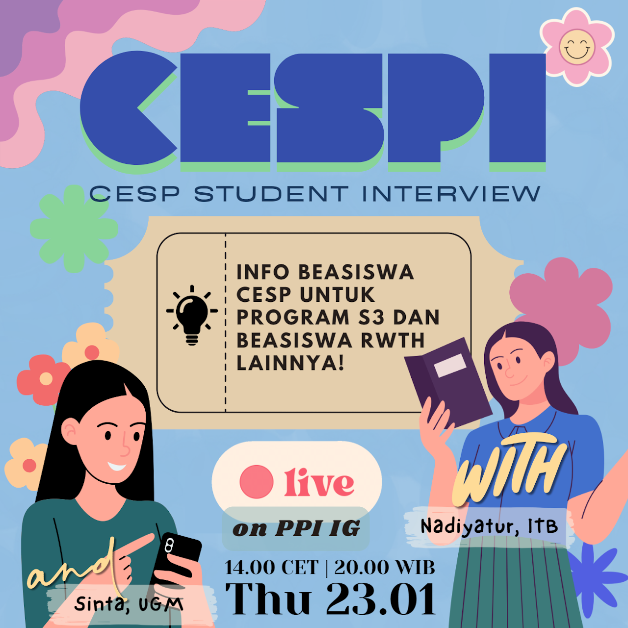 CESPI: Beasiswa & Riset